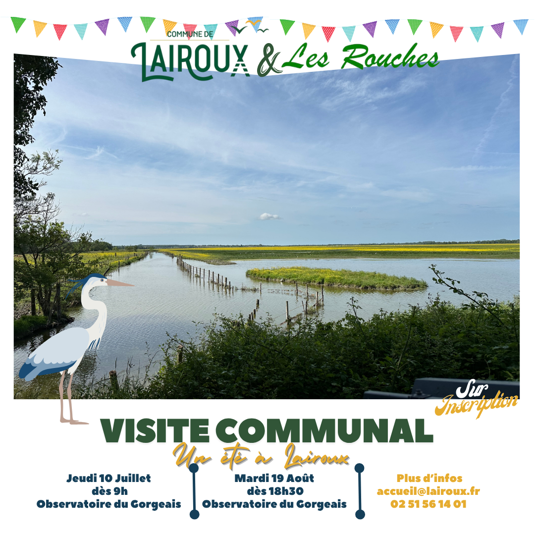 Un été à Lairoux - Visite du communal
