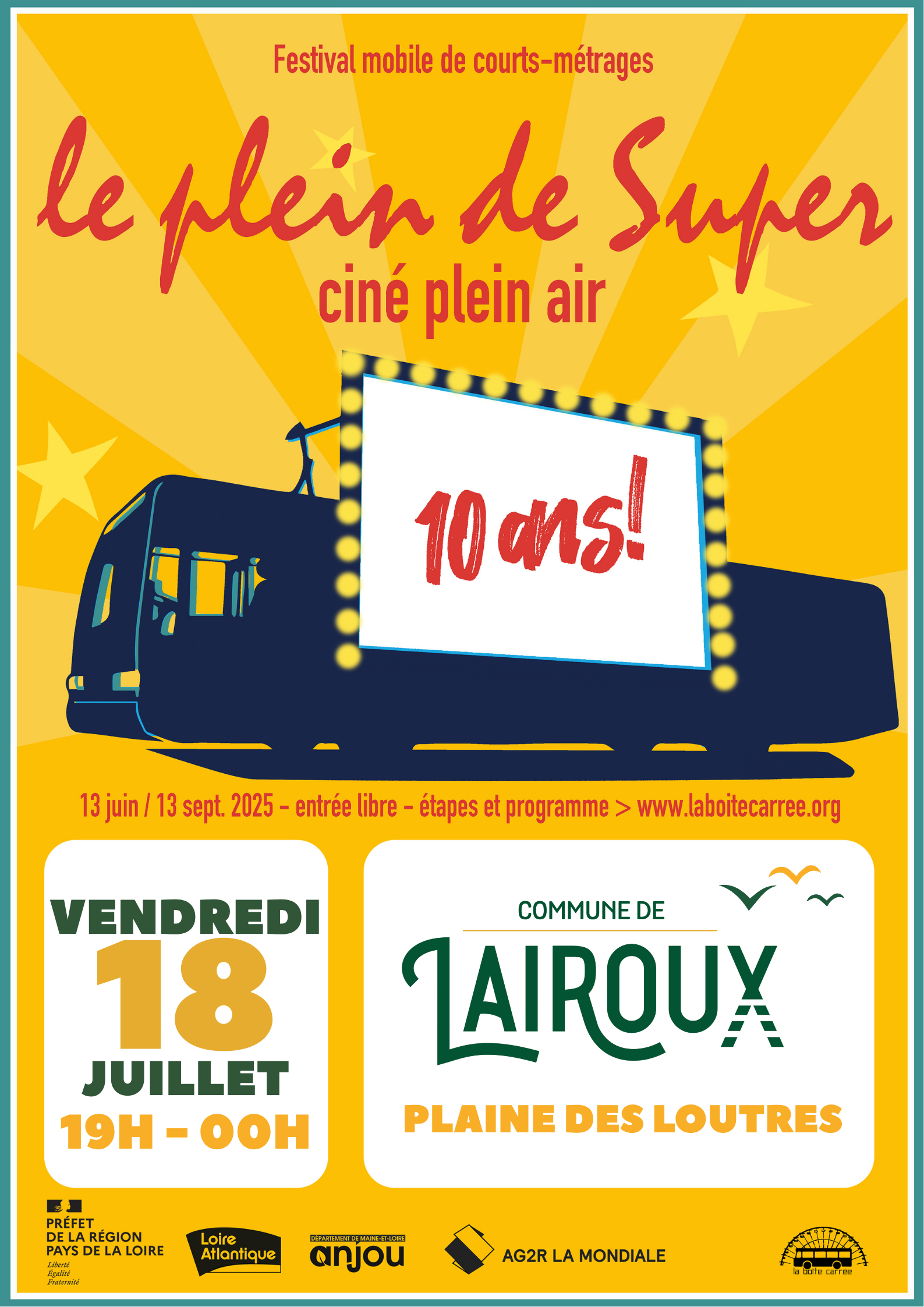 Festival le Plein du Super - Cinéma en plein air