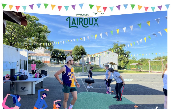 Un été à Lairoux - Cours de sport