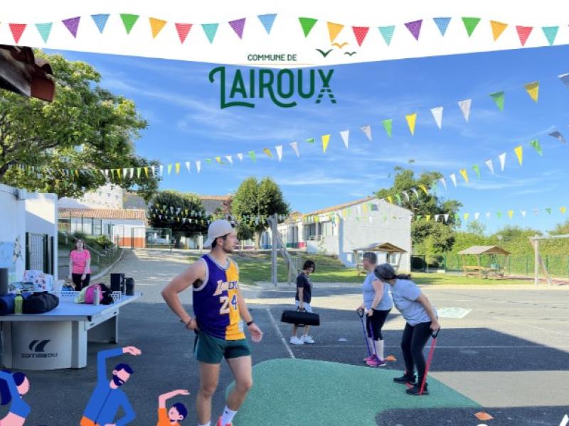 Un été à Lairoux - Cours de sport